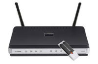 Kit Wireless N 802.11 para principiantes con router DIR-615 y miniadaptador USB2.0 DWA-140s (DKT-400)